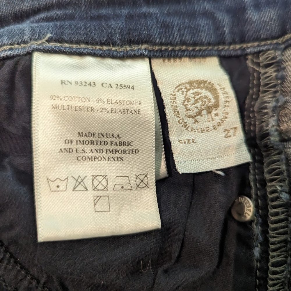 Diesel Doris-B Super Slim Bootcut Jeans - Picture 6 of 6